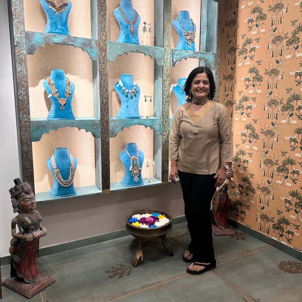 Sita Jewelry Heritage Display